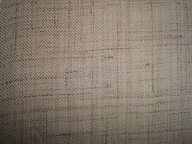 Ramie Linen Slub Herringbone Twill Heather Fabric